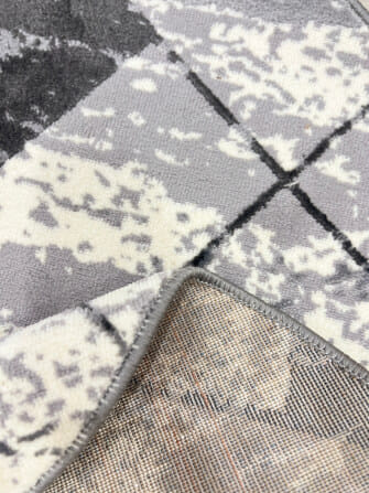 พรม MJHOMEDESIGNS ROUND CARPET ขนาด 100 ซม. เทา_3