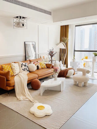 พรม MJHOMEDESIGNS PREMIUM CARPET XT-12 ขนาด 160 X 230 ซม. เทา_4