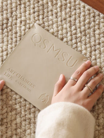 พรม MJHOMEDESIGNS ITALY ELLE DECOR MAGAZINE STYLE ขนาด 160 X 240 ซม. น้ำตาล_6