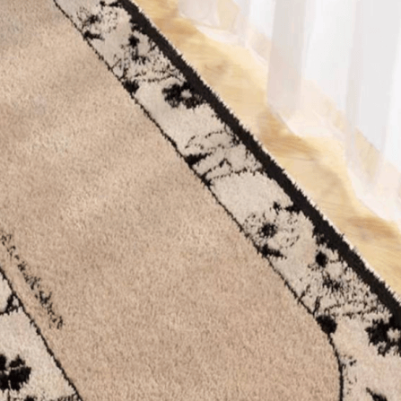 พรม MJHOMEDESIGNS BEDSIDE CARPET 77 ขนาด 80*160 ซม. น้ำตาล_2