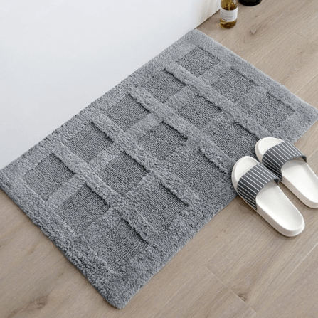 พรม MJHOMEDESIGNS DOORMAT CARPET 04 ขนาด 40*60 CM เทา_2