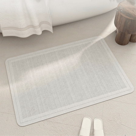 พรม MJHOMEDESIGNS DOORMAT CARPET 18 ขนาด 50*80 CM เทา_2