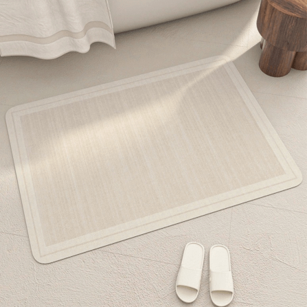 พรม MJHOMEDESIGNS DOORMAT CARPET 18 ขนาด 50*80 CM น้ำตาล_2