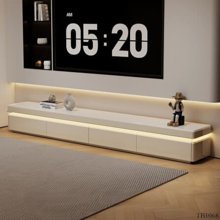 ตู้วางทีวี MJHOMEDESIGNS TB1068 สีขาว L200XW34XH35 CM_5