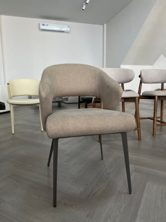 เก้าอี้ MJHOMEDESIGNS CH734 สีเบจ L50XW50XH80 CM_4