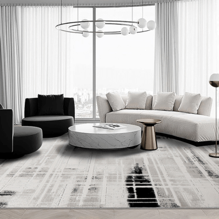 พรม MJHOMEDESIGNS WM-17 SERIES ขนาด 160 X 230 ซม. เทา_2