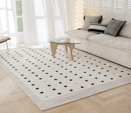 พรม MJHOMEDESIGNS SHANGHAI MANSION SERIES ขนาด 160 X 230 ซม. ครีม_2