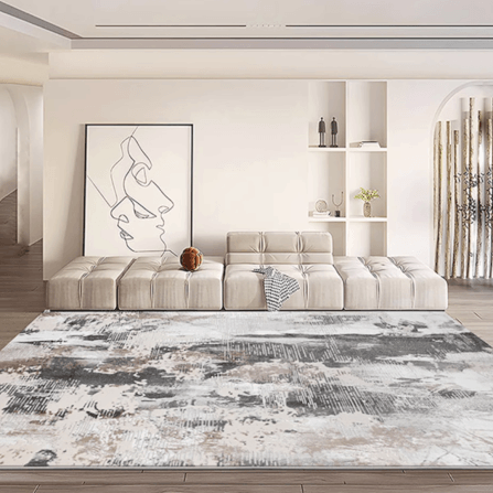 พรม MJHOMEDESIGNS DFQY-02 SERIES ขนาด 160 X 230 ซม. เทา_2