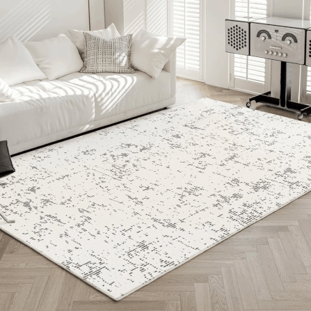 พรม MJHOMEDESIGNS SPRUCE WHITE SNOW SERIES ขนาด 160 X 240 ซม. เบจ_2