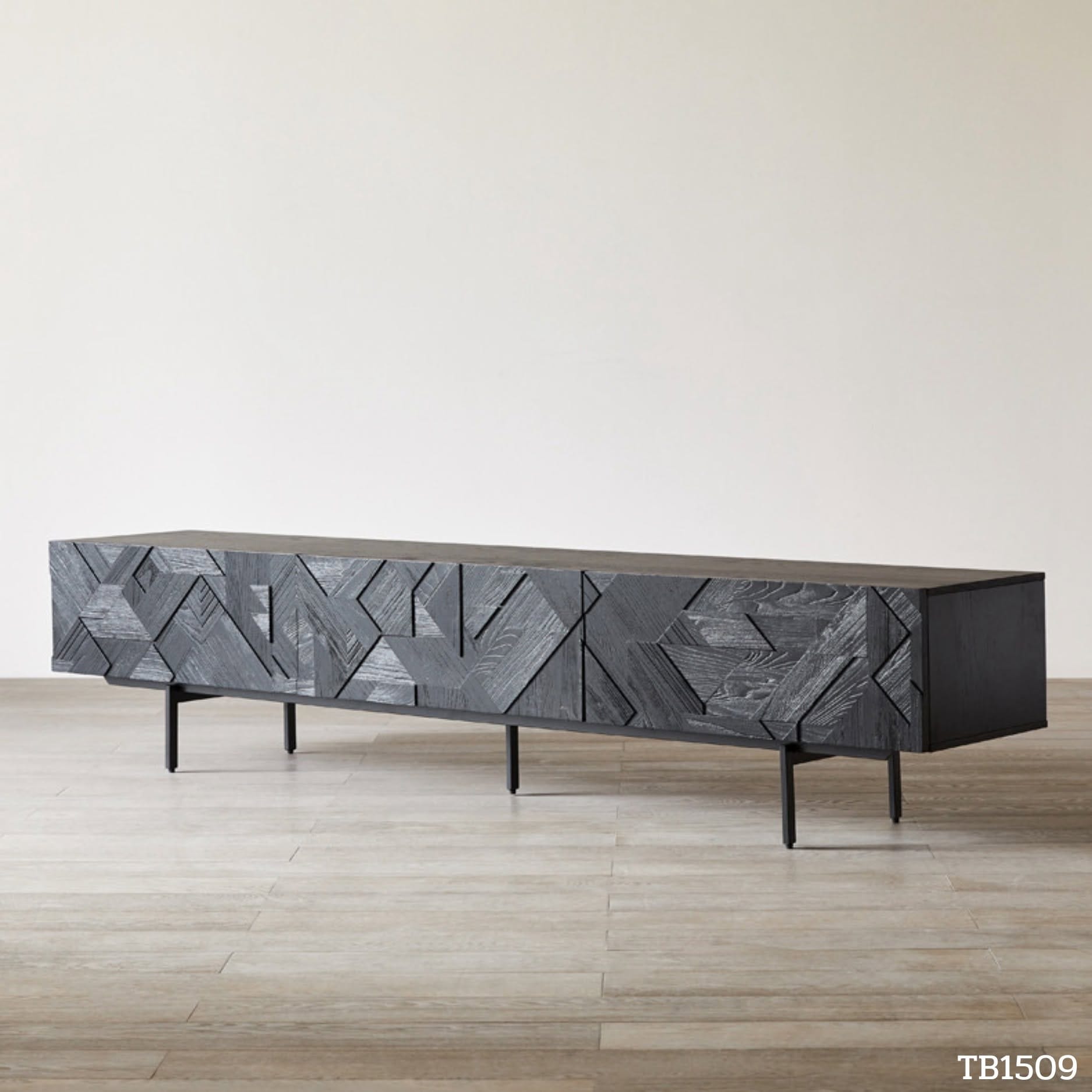 ตู้วางทีวี MJHOMEDESIGNS TB1509 สีดำ L180XW45XH51 CM_1