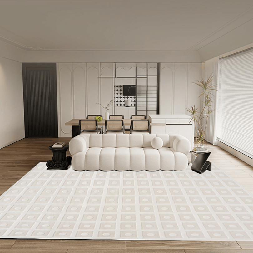 พรม MJHOMEDESIGNS STRH-18 SERIES ขนาด 200 X 290 ซม. ครีม_2