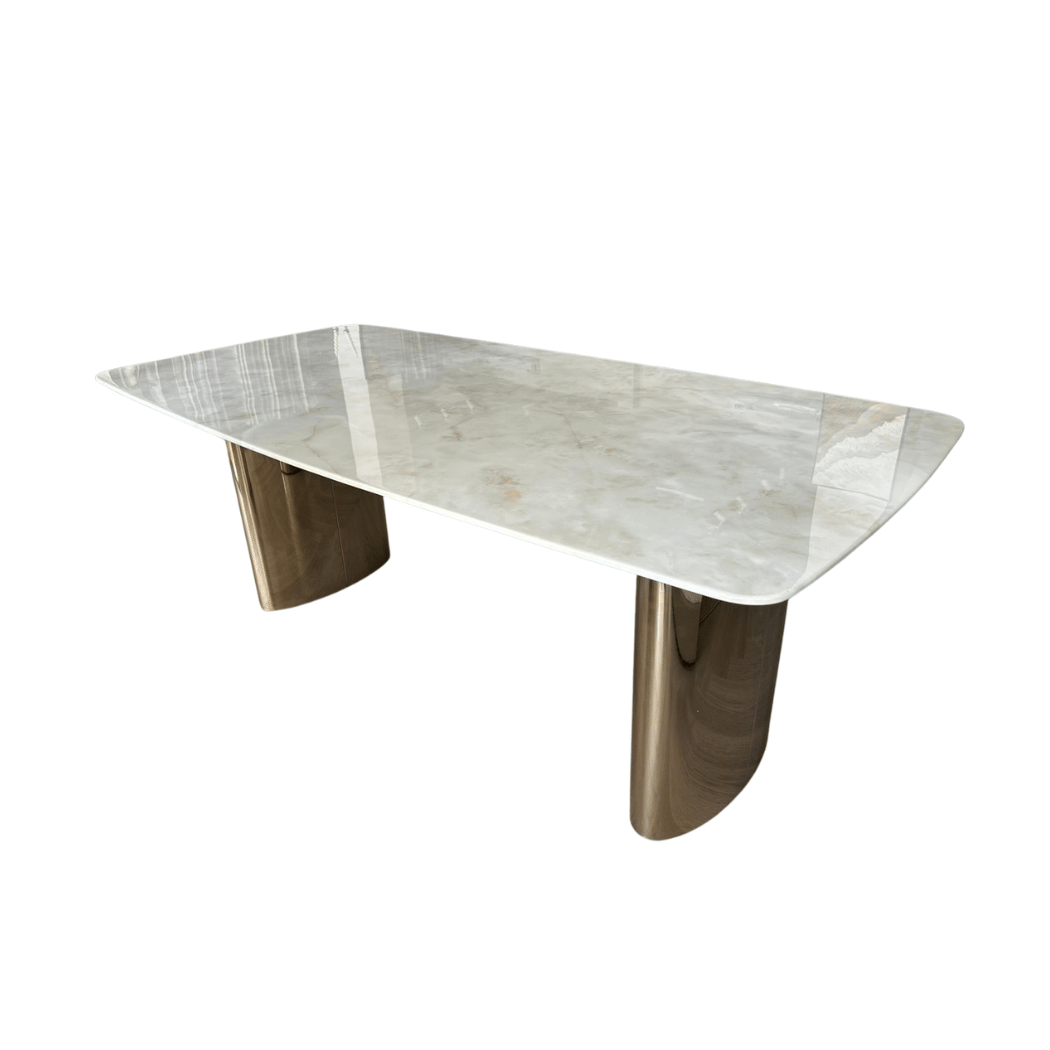 โต๊ะทานข้าวหินอ่อน MJHOMEDESIGNS TB1585 L200XW100XH75 CM_4