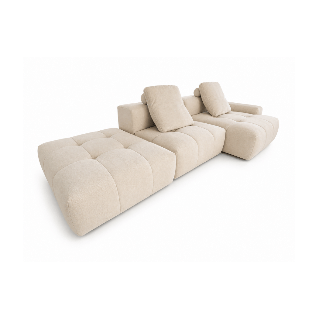 โซฟา MJHOMEDESIGNS SF354 L355XW140XH70 CM. สีเบจ_2
