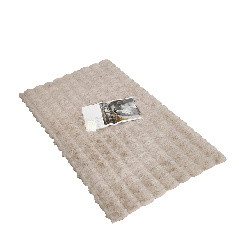 พรม MJhomedesigns Bedside Carpet 59 80 x 180 ซม. น้ำตาล