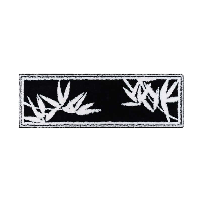 พรม MJhomedesigns Bedside Carpet 64 ขนาด 50 x 150 ซม. ดำ