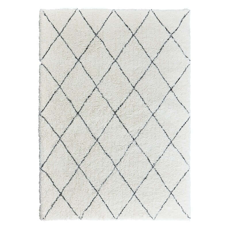 พรม MJhomedesigns Soft Carpet 01 ขนาด 160x 230 ซม. ขาว