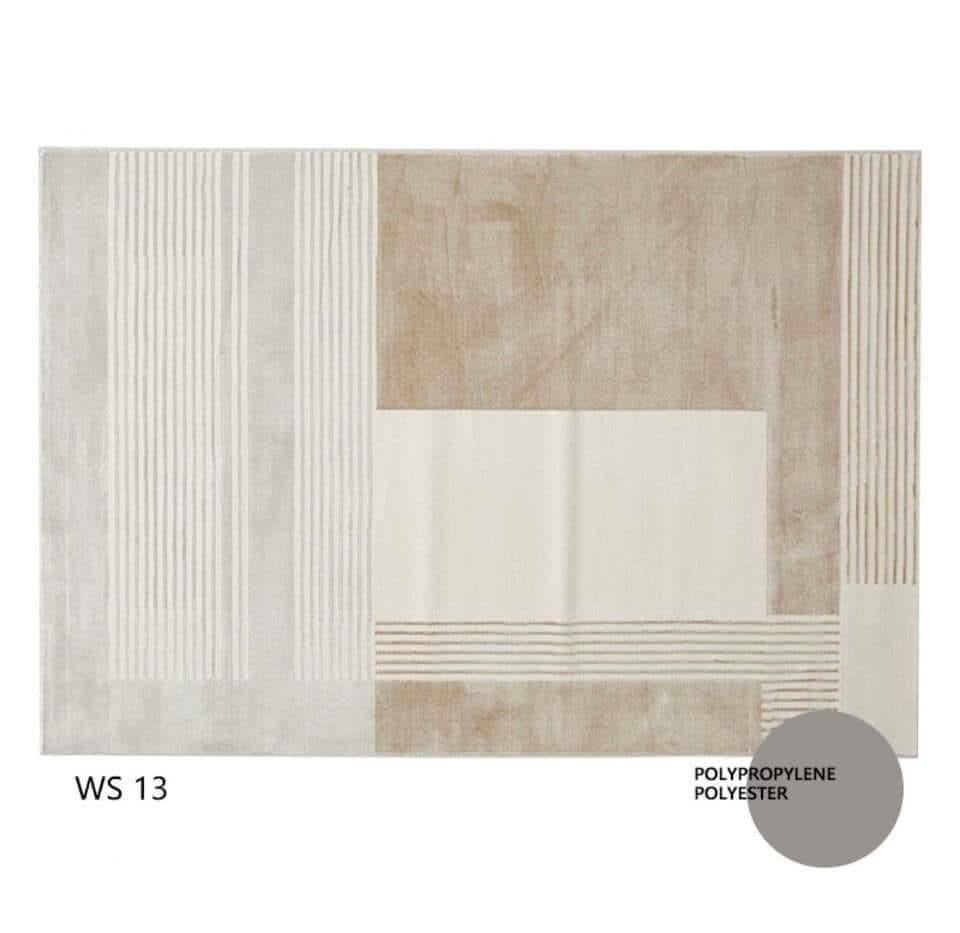 พรม MJHOMEDESIGNS SCOUTING SERIES WS-13 ขนาด 160 X 230 ซม. น้ำตาล