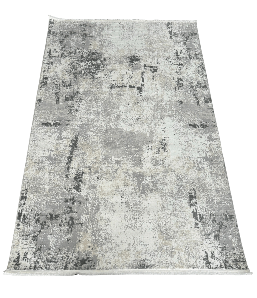 พรม MJhomedesigns Turkiye Series V1 ขนาด 150 x 230 ซม. เทา
