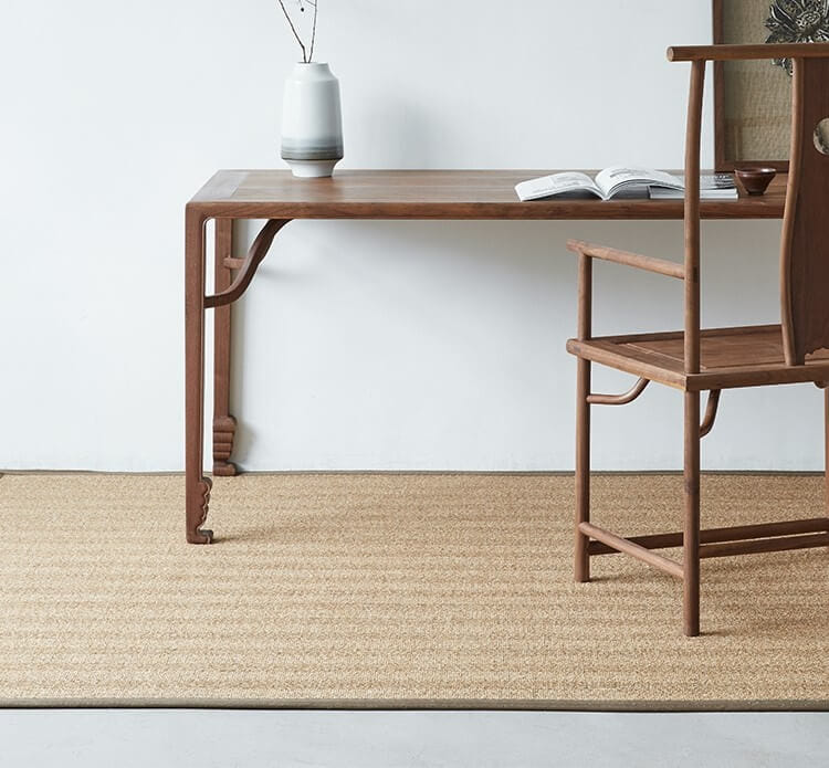 พรม MJhomedesigns Fishbone Series 100x150 ซม. น้ำตาล_1
