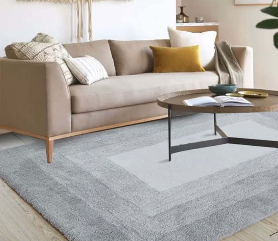 พรม MJhomedesigns Soft Carpet ขนาด 80 x 150 ซม. เทา