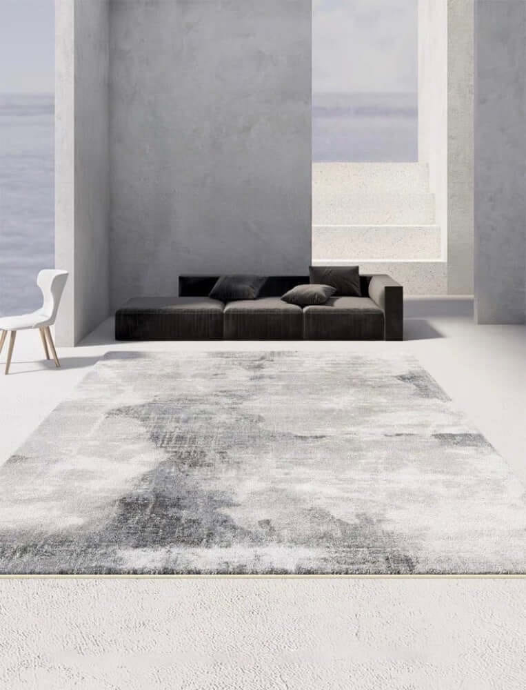 พรม MJhomedesigns Soft Carpet 02 ขนาด 120 x 160 ซม. เทา