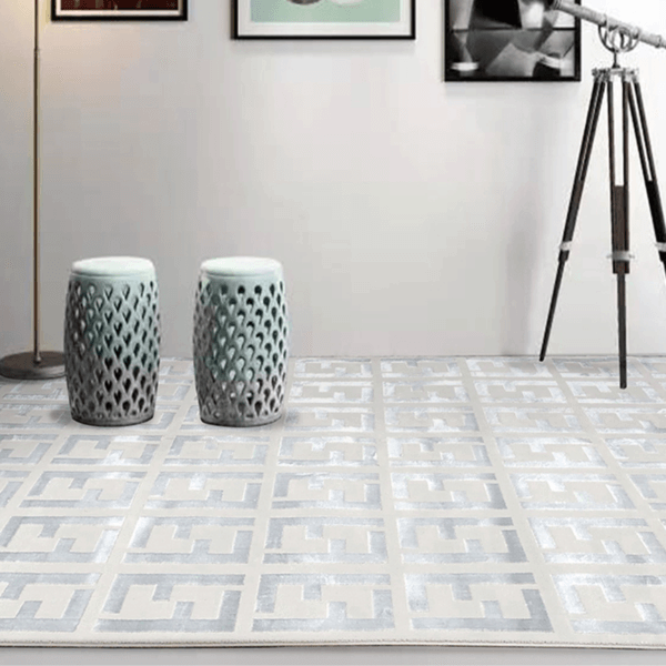 พรม MJHOMEDESIGNS EDUARDO 2014 SERIES ขนาด 160 X 230 ซม. เทา