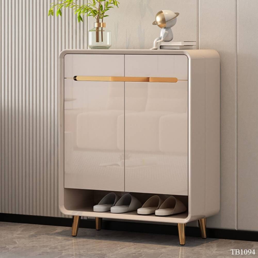ตู้วางรองเท้า MJhomedesigns TB1094 สีครีม L80xW35xH100 cm._1
