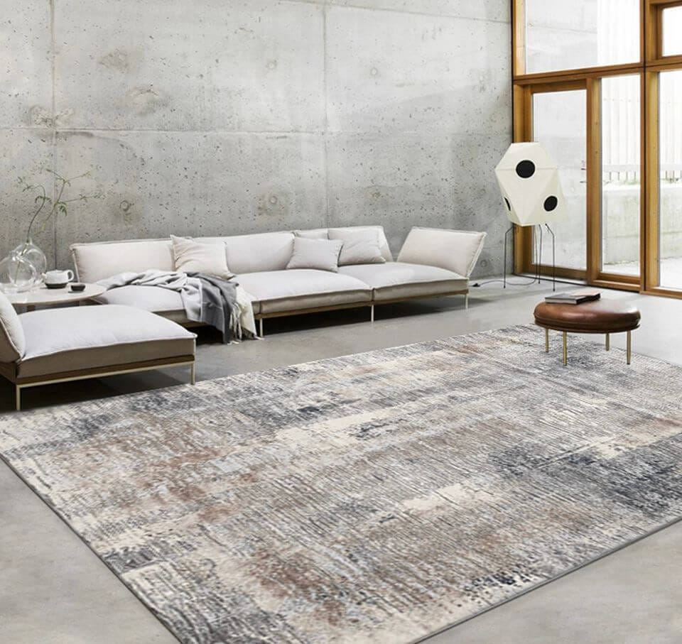 พรม MJHOMEDESIGNS INVISTASERIES INVS177A ขนาด 160 X 230 ซม. เทา