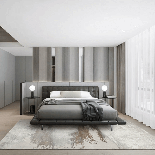 พรม MJHOMEDESIGNS SEVILLE SERIES ขนาด 160X230 ซม. เทา