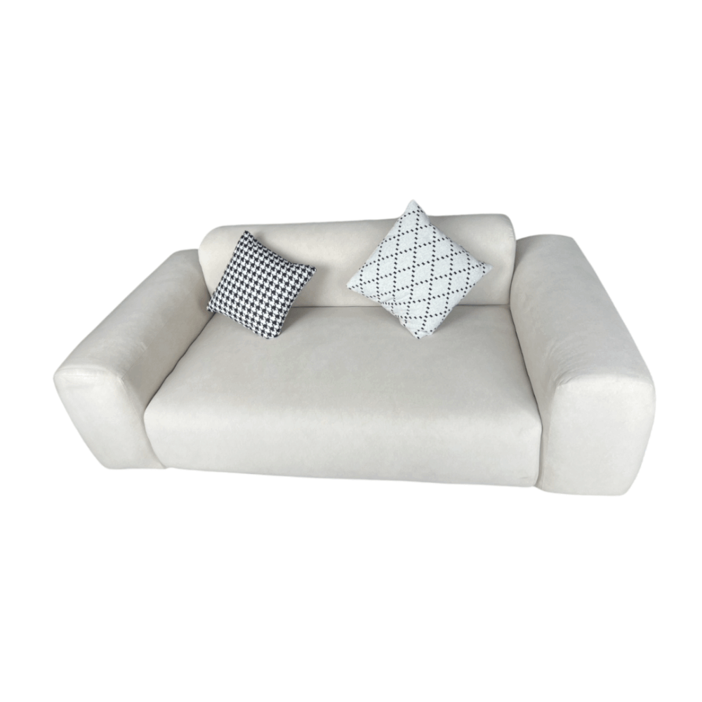 โซฟา MJhomedesigns SF148 สีขาว L200xW100xH72 cm
