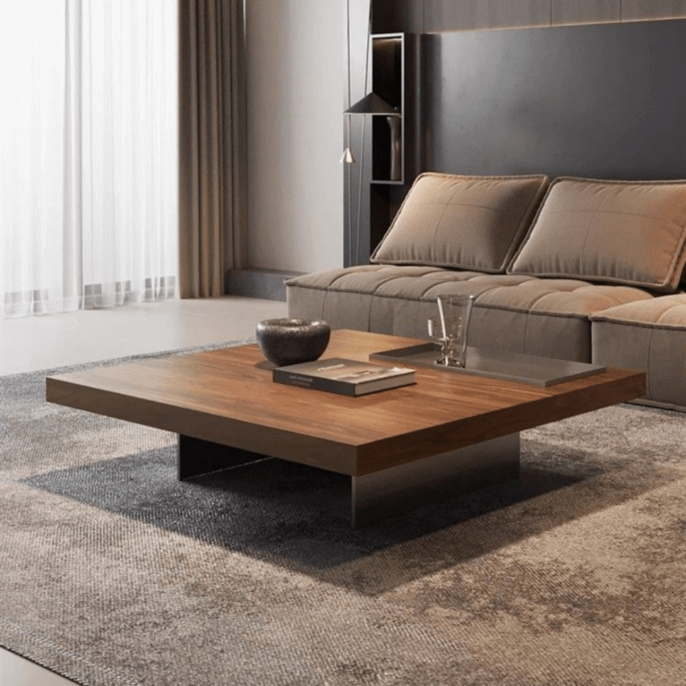 โต๊ะกลาง MJHOMEDESIGNS TB1208 น้ำตาล L100XH30 CM_2
