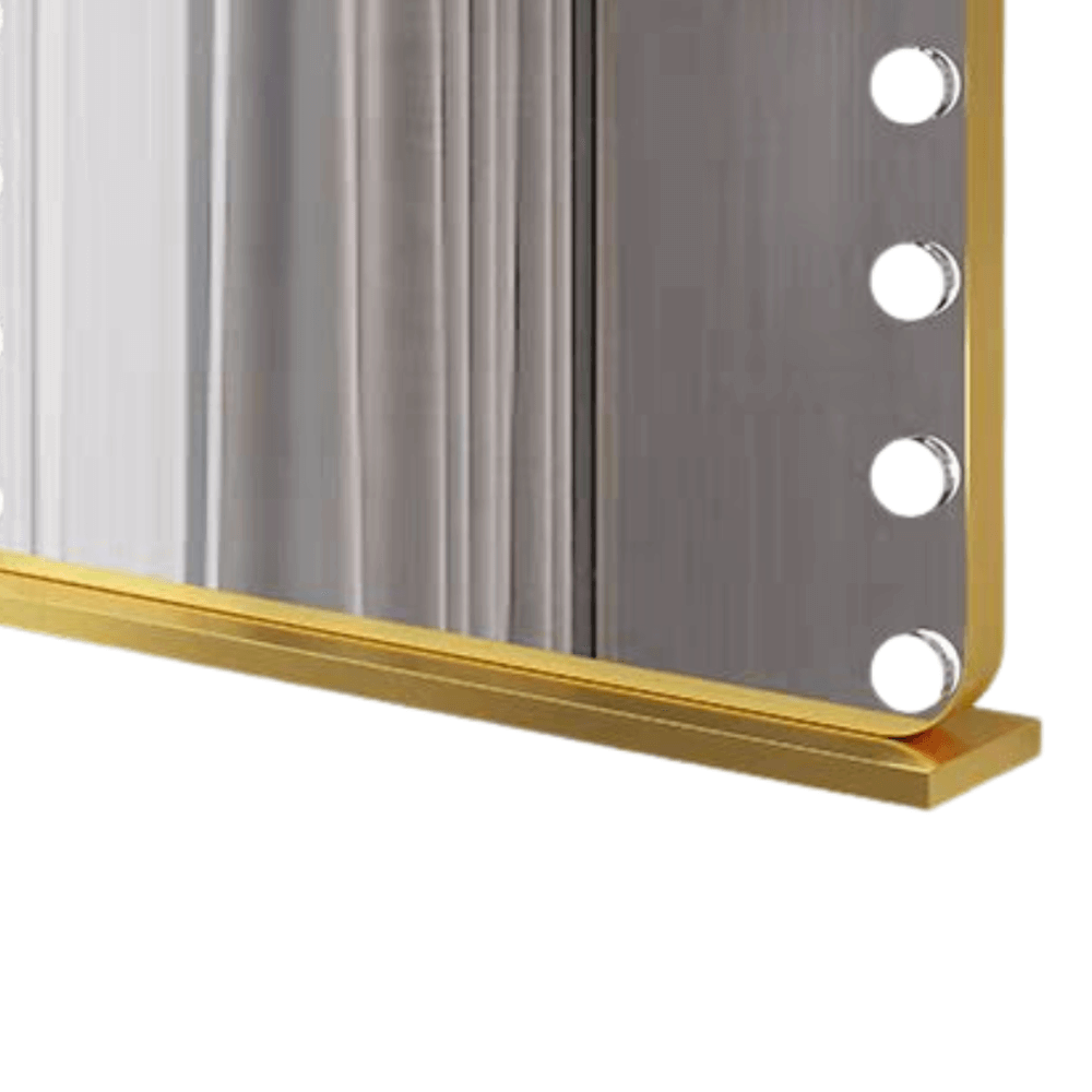 กระจกสำหรับตกแต่ง MJhomedesigns DC790 สีทอง L70xH62 cm