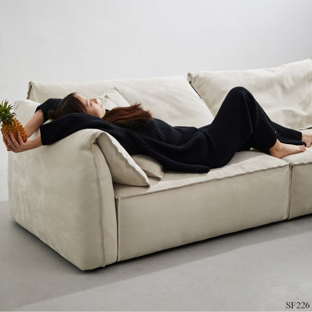 โซฟา MJhomedesigns SF226 เบจ L220xW106xH67 cm