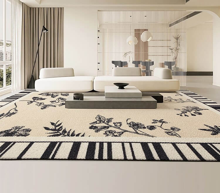 พรม MJHOMEDESIGNS MOXUN SERIES ขนาด 160 X 230 ซม. ครีม