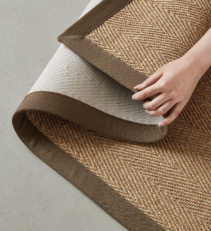 พรม MJhomedesigns Fishbone Series 100x150 ซม. น้ำตาล_4