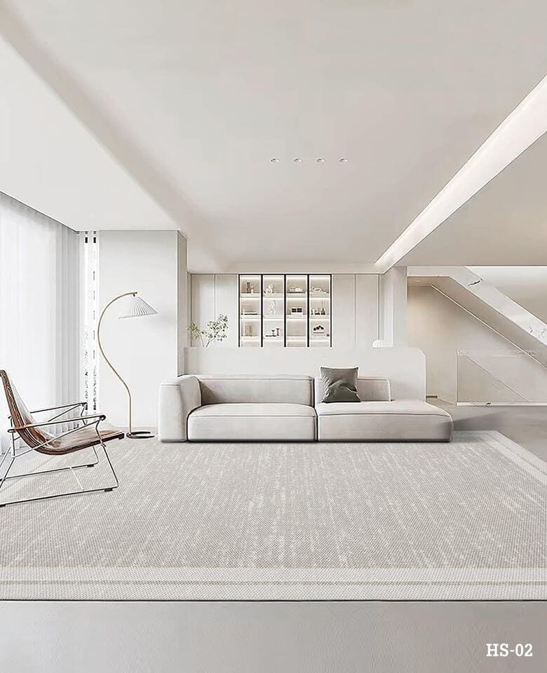 พรม MJHOMEDESIGNS HS/NX SERIES HS-02 ขนาด 60 X 120 ซม. เทา_5