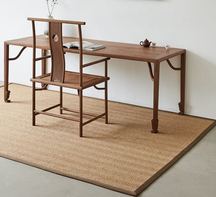 พรม MJhomedesigns Fishbone Series 100x150 ซม. น้ำตาล_5