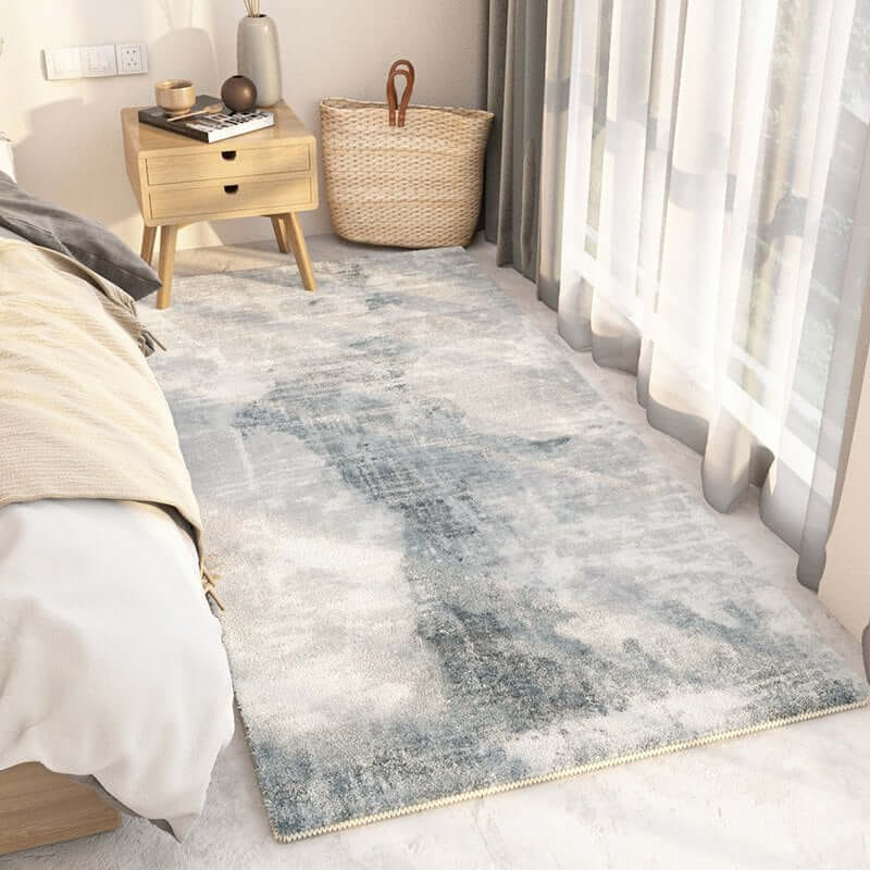 พรม MJHOMEDESIGNS BEDSIDE CARPETS 80 X 160 CM เทา