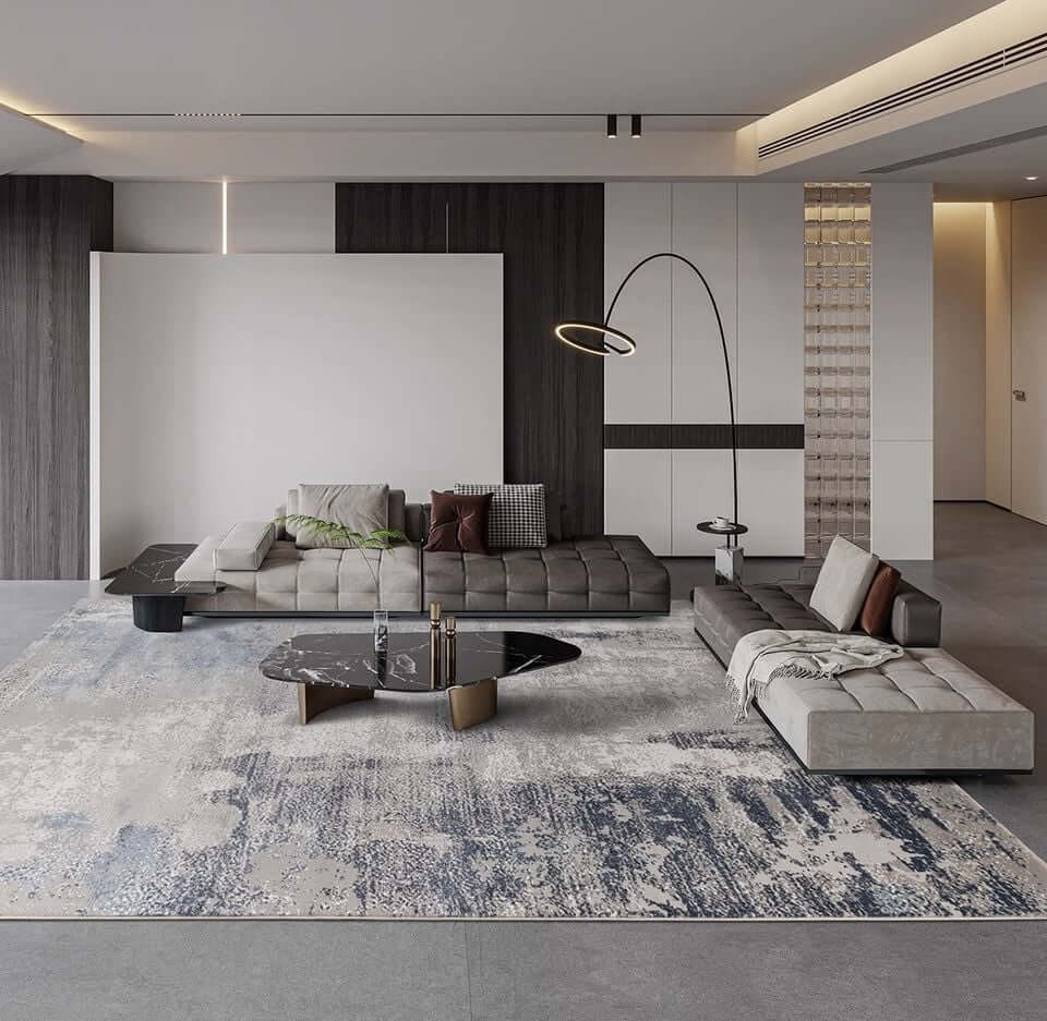 พรม MJHOMEDESIGNS IRELAND SERIES 26 ขนาด 200 X 290 ซม. เทา_5