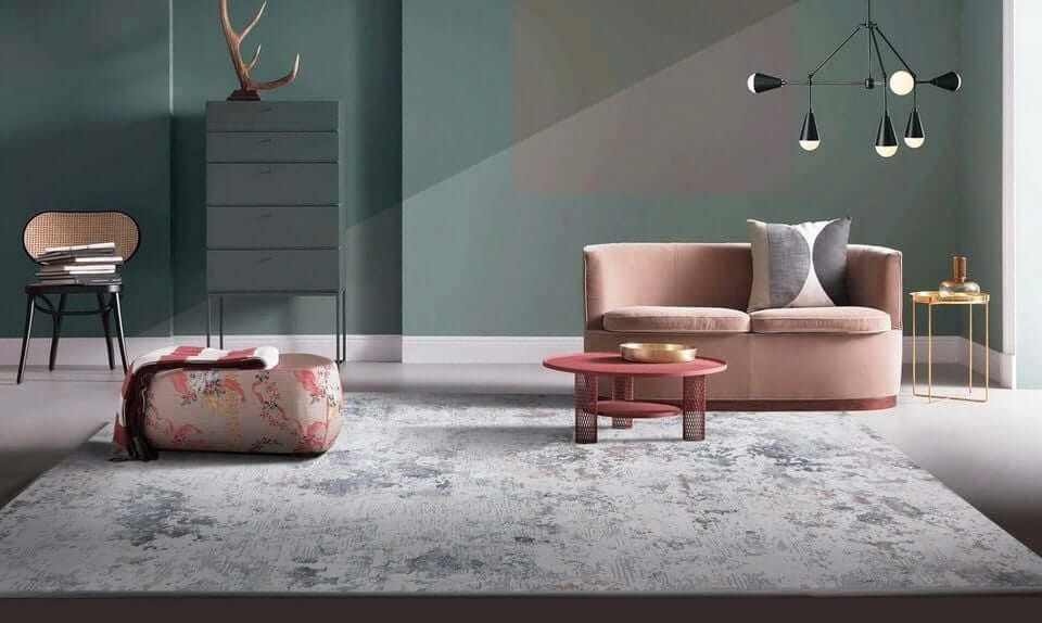 พรม MJHOMEDESIGNS VALLEY SERIES 52023-6464 ขนาด 160 X 230 ซม. เทา