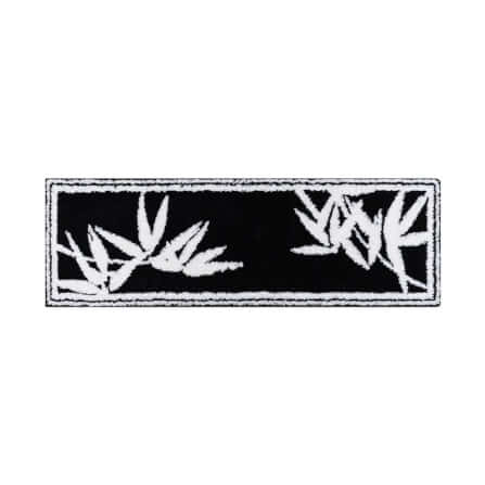 พรม MJhomedesigns Bedside Carpet 64 ขนาด 50 x 150 ซม. ดำ_0