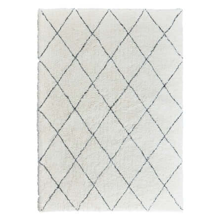 พรม MJhomedesigns Soft Carpet 01 ขนาด 160x 230 ซม. ขาว_0