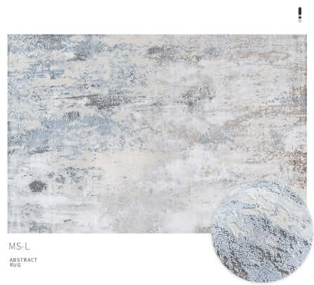 พรม MJHOMEDESIGNS PREMIUM CARPET MS-L ขนาด 160 X 230 ซม. เทา_0