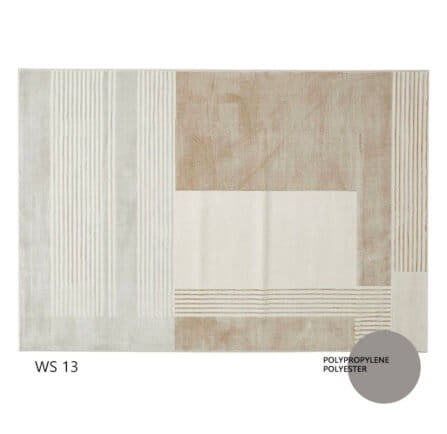 พรม MJHOMEDESIGNS SCOUTING SERIES WS-13 ขนาด 160 X 230 ซม. น้ำตาล_0