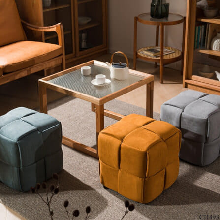 สตูล MJhomedesigns CH493 G L38xW38xH38 cm_1