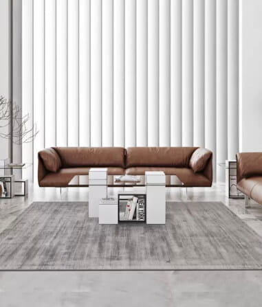 พรม MJHOMEDESIGNS NORWAY SERIES AN37 ขนาด 160 X 230 ซม. เทา_1
