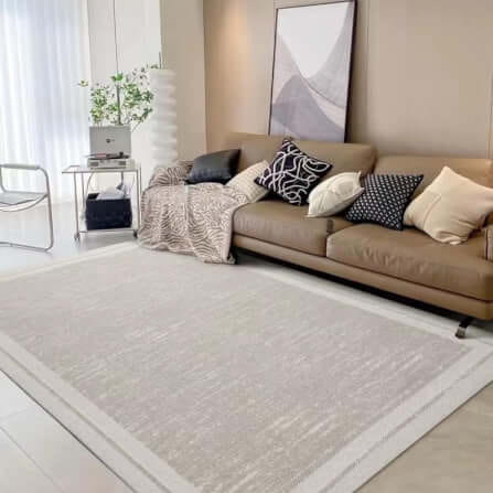 พรม MJHOMEDESIGNS HS/NX SERIES HS-02 ขนาด 160 X 240 ซม. เทา_1