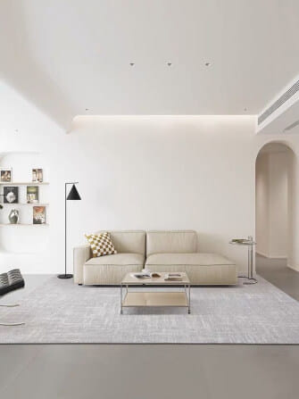 พรม MJHOMEDESIGNS HS/NX SERIES HS-03 ขนาด 160 X 240 ซม. เทา_1