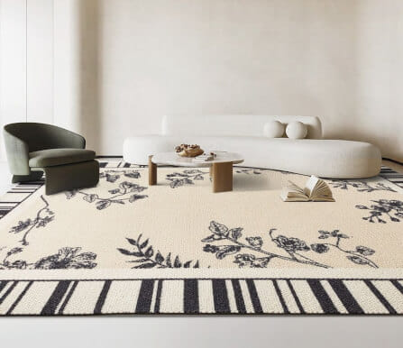 พรม MJHOMEDESIGNS MOXUN SERIES ขนาด 160 X 230 ซม. ครีม_1