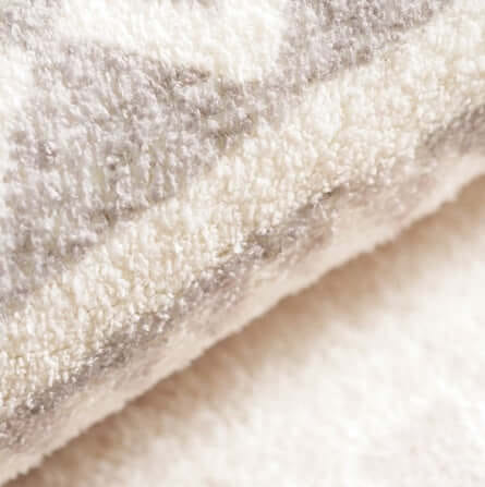 พรม MJhomedesigns Bedside Carpets 80 x 160 cm ครีม V.1_2